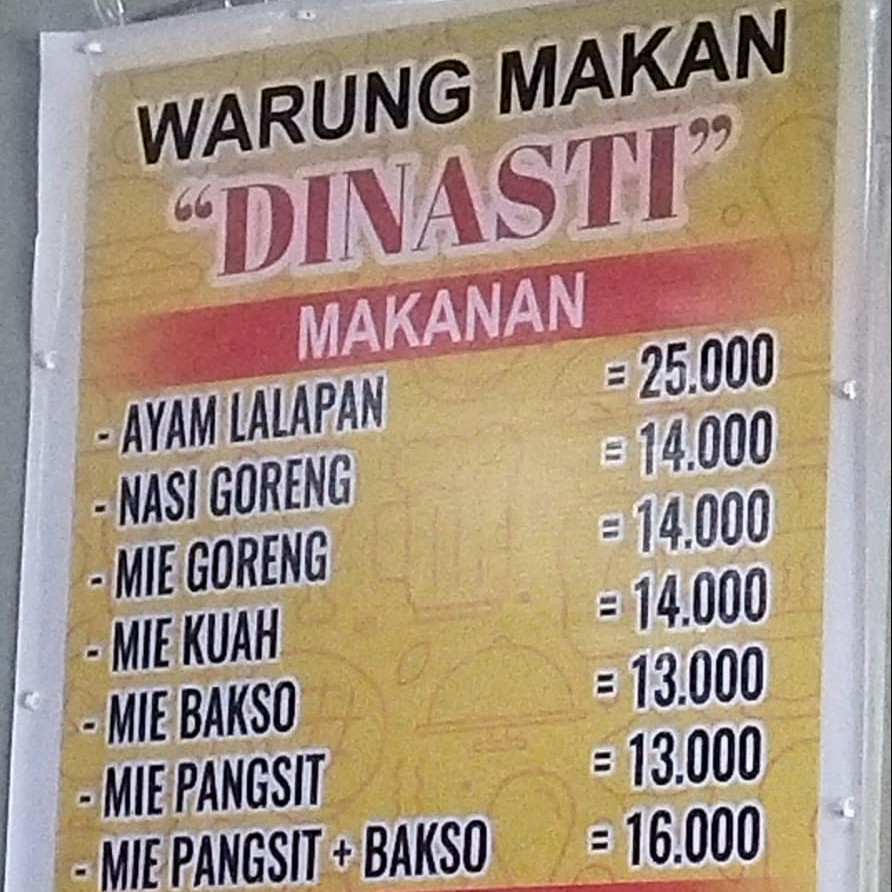 Warung Dinasti 2