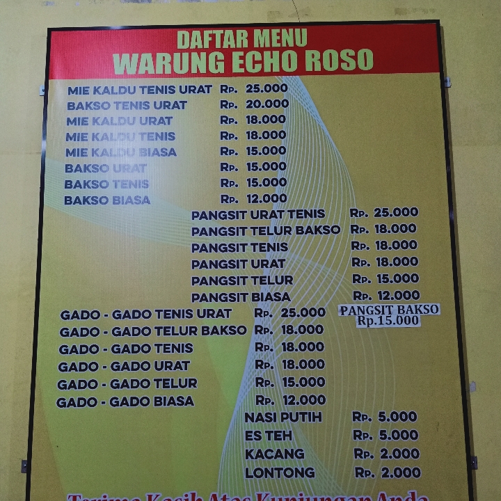 Bakso Echo Roso CENDANA