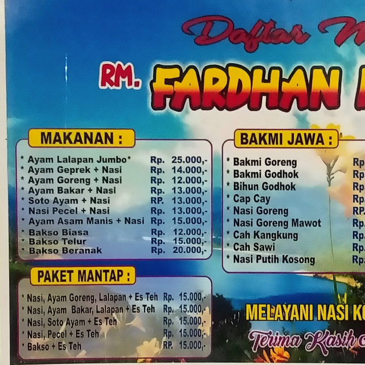 Warung Fardhan Kediri 2