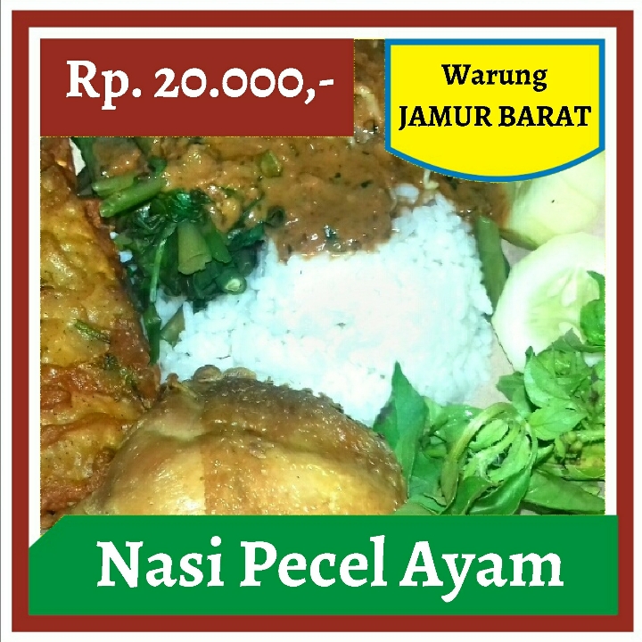 Warung Jamur Barat-Nasi Pecel