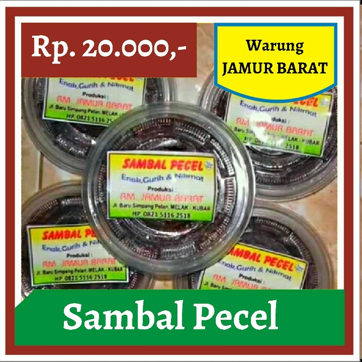 Warung Jamur Barat-Sabal Pecel