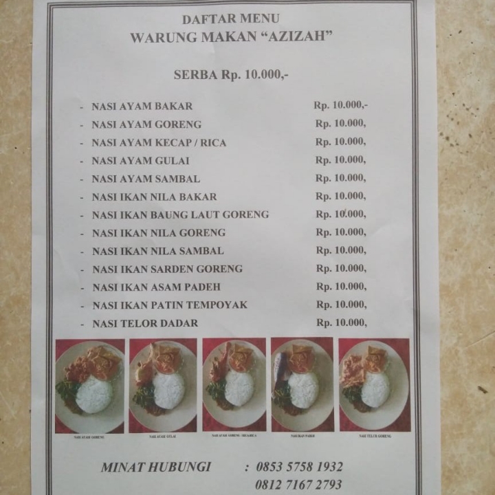 Warung Makan AZIZAH 