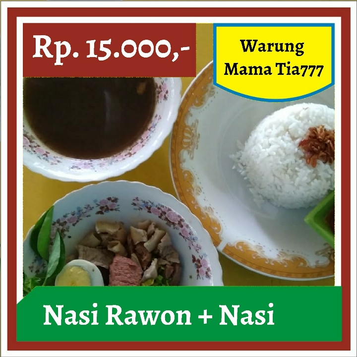 Warung Mama Tia77-Nasi Rawon dan Nasi
