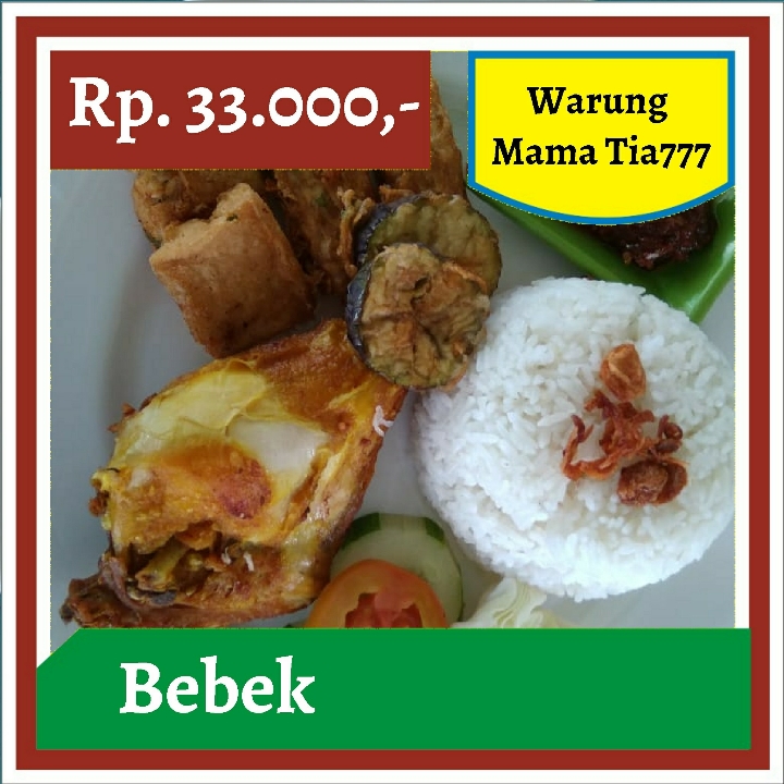 Warung Mama Tia777-Bebek