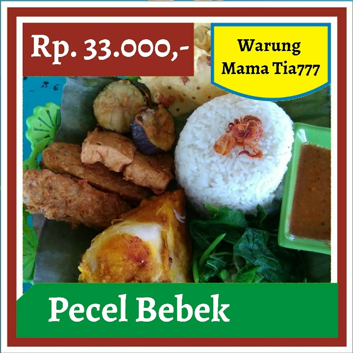 Warung Mama Tia777-Pecel Bebek