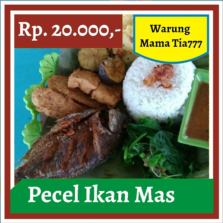 Warung Mama Tia777-Pecel Ikan Mas