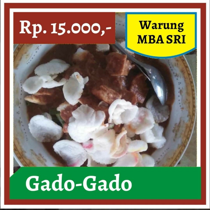 Warung Mba Sri-Gado Gado