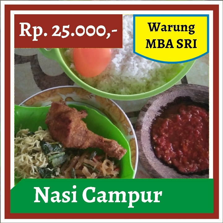 Warung Mba Sri-Nasi Pecel