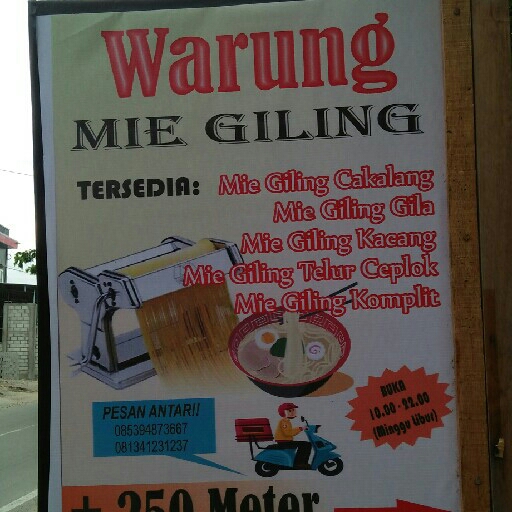 Warung Mie Giling