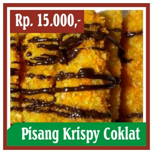 Pisang Krispy Coklat