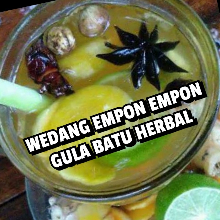 Wedang Empon Gula Batu Herbal