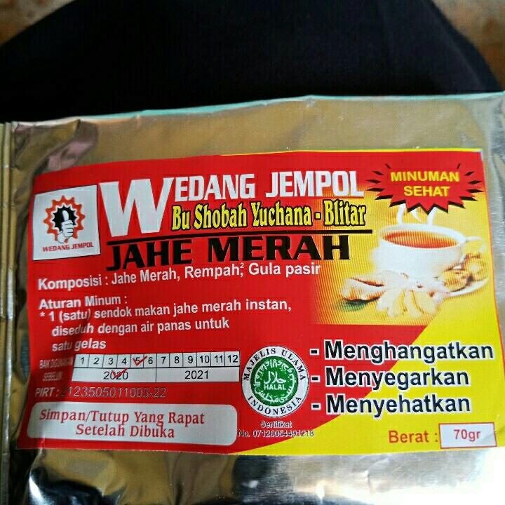 Wedang Jahe Merah 400gr