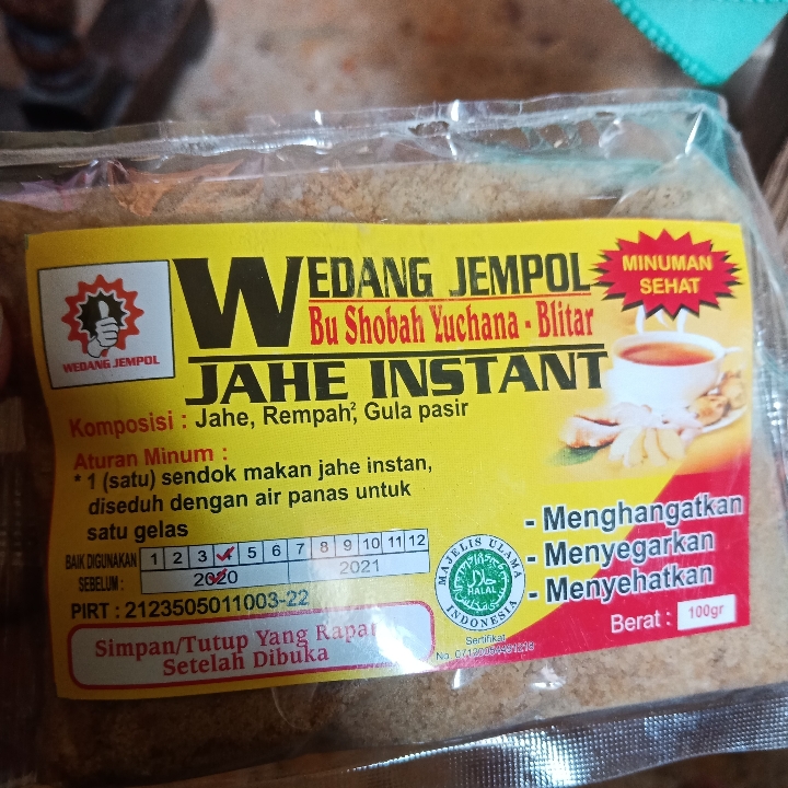 Wedang Jempol Jae Instan