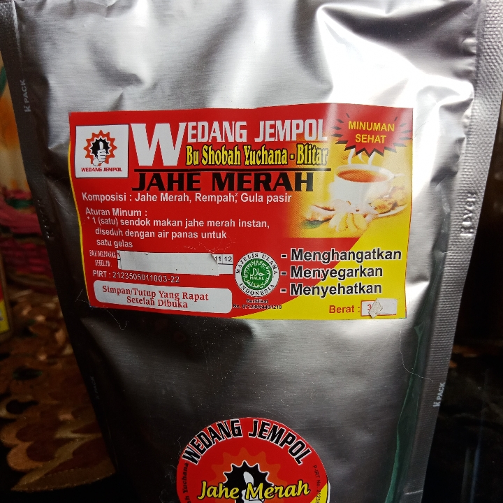 Wedang Jempol Jahe Merah 400