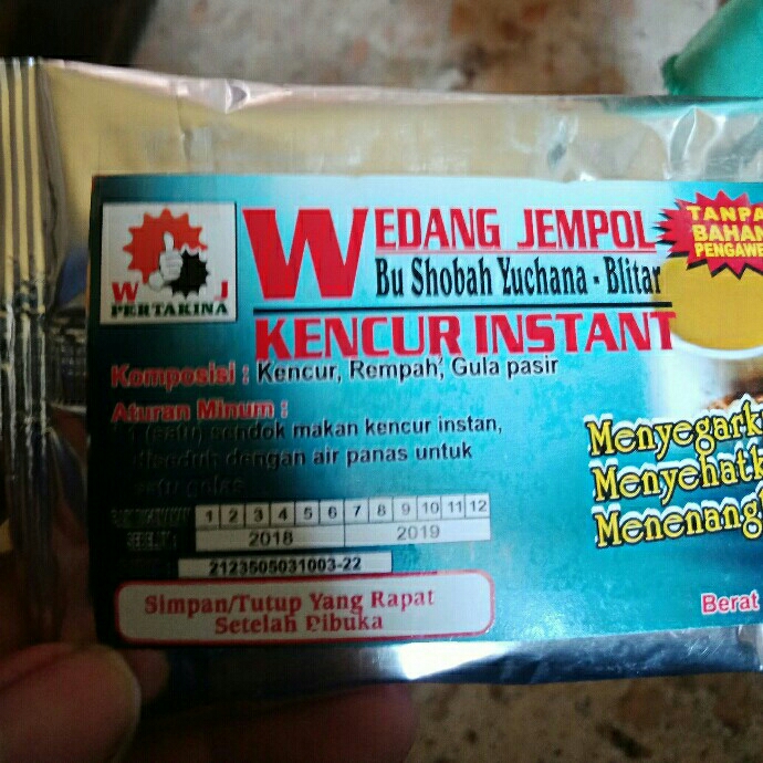 Wedang Kencur Instan 70gr