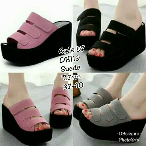 PROMO Wedges Cewe DH119