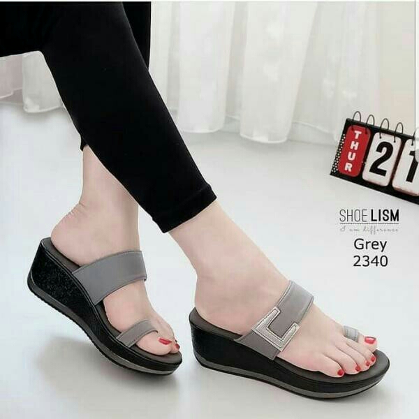 Wedges HR01 Abu-abu