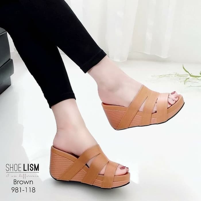 Wedges PHban Syntetic Tan