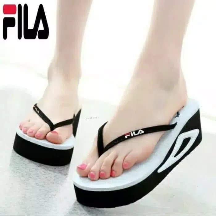 Wedges Spon Fila V2 Putih