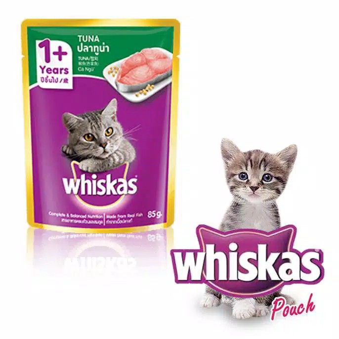 Whiskas Pouch Adult Tuna