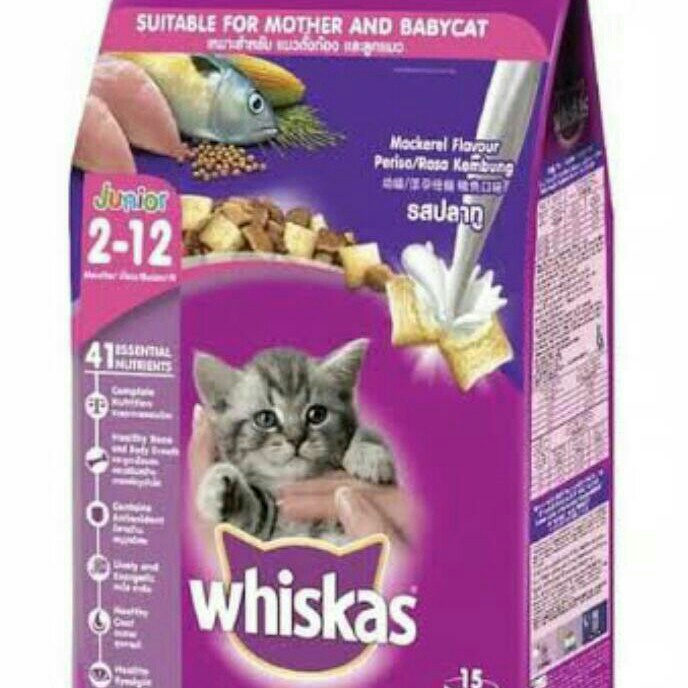 Whiskas Junior Mackerel 450 Gram