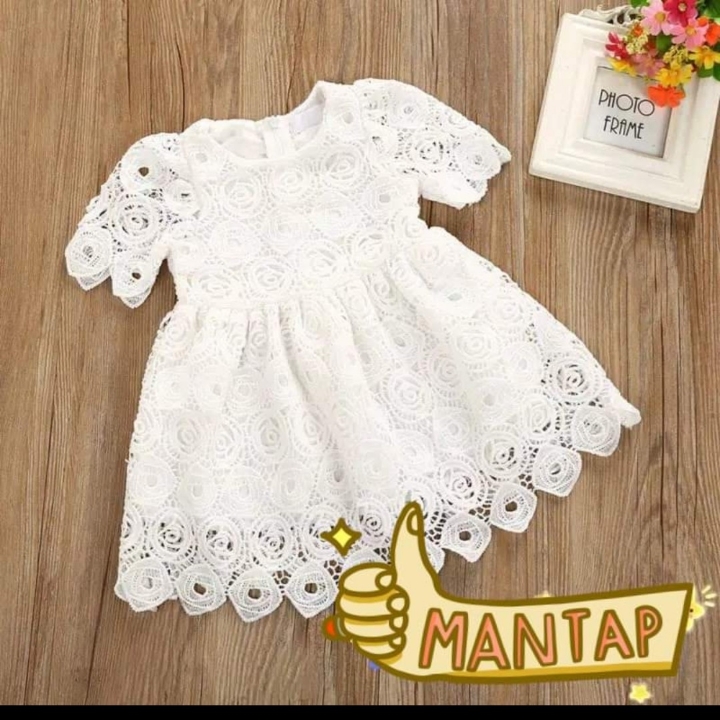 White Dress Anak Import