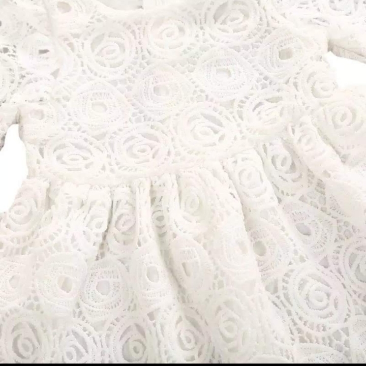 White Dress Anak Import 3