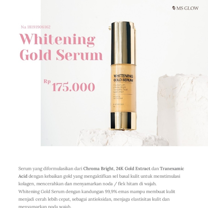Whitening Gold Serum