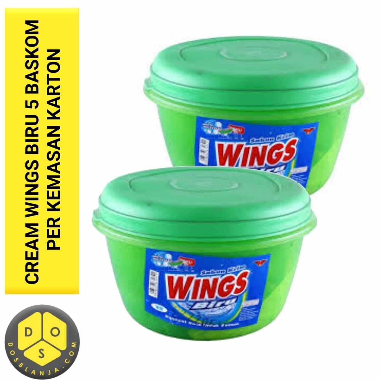 Wings Biru 5 Waskom