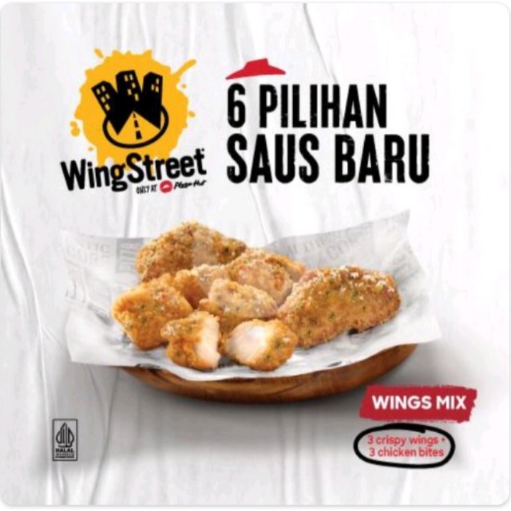 Wings Mix 6 Pcs