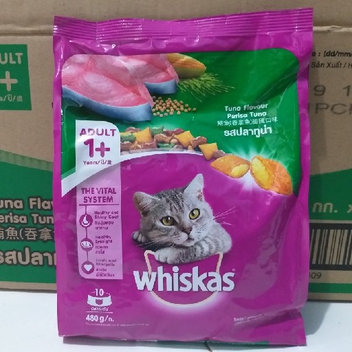 Wishkas 480gr Adult - Tuna