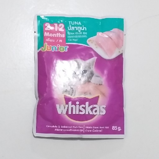 Wishkas Sachet 85gr - Junior Tuna