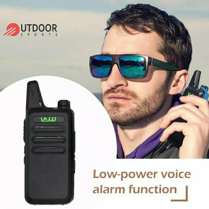 Wln kd-c1 Walkie-talkie Mini Portable UHF 400-470MHz untuk Outdoor
