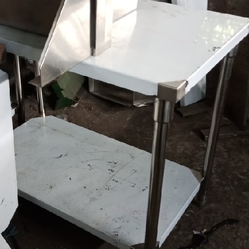 Work Table With Under Shelf