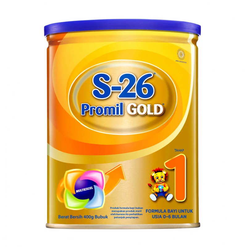 Wyeth S-26 Promil Gold Tahap 1 - 400gr