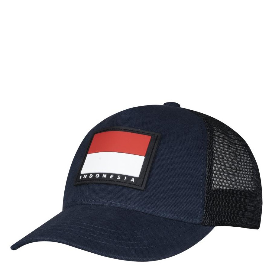 X-RED N WHITE 10 CAP