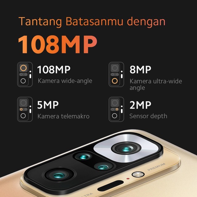 Xiaomi Redmi Note 10 Pro 8GB128GB AMOLED 667 108MP Quad Kamera 5