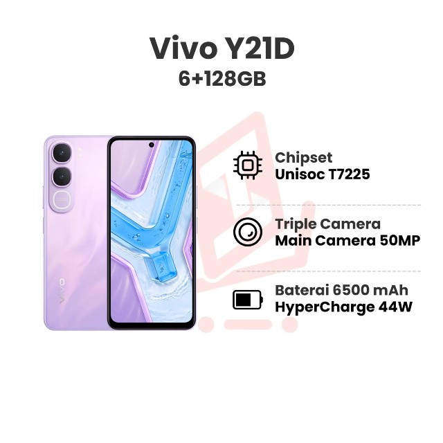 VIVO Y21D RAM 4GB ROM 128GB 2