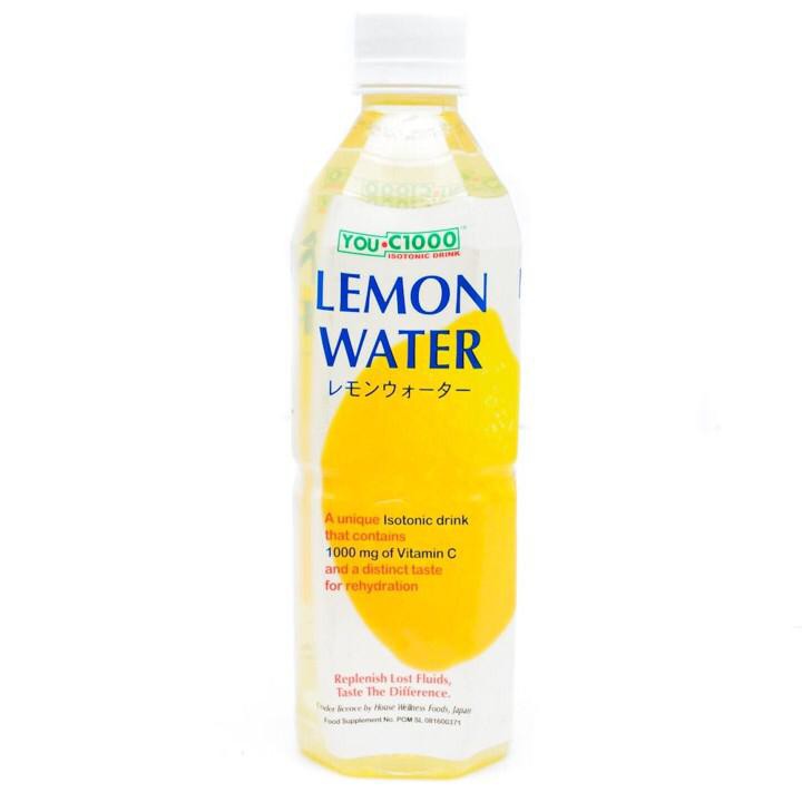 YOU C1000 ISOTONIC DRINK LEMON WATER BOTOL 500 ML