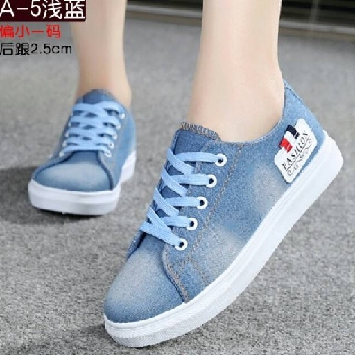 YS10 Poxing Jeans Abu-abu