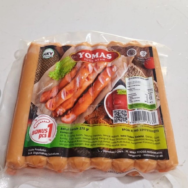 Yomas Sosis Ayam Long