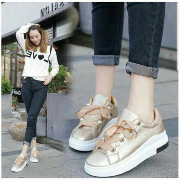 Ys 205 Sneaker Tali Emas
