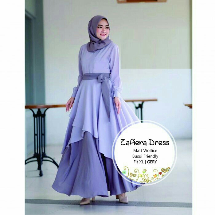 Zafiera Dress Grey