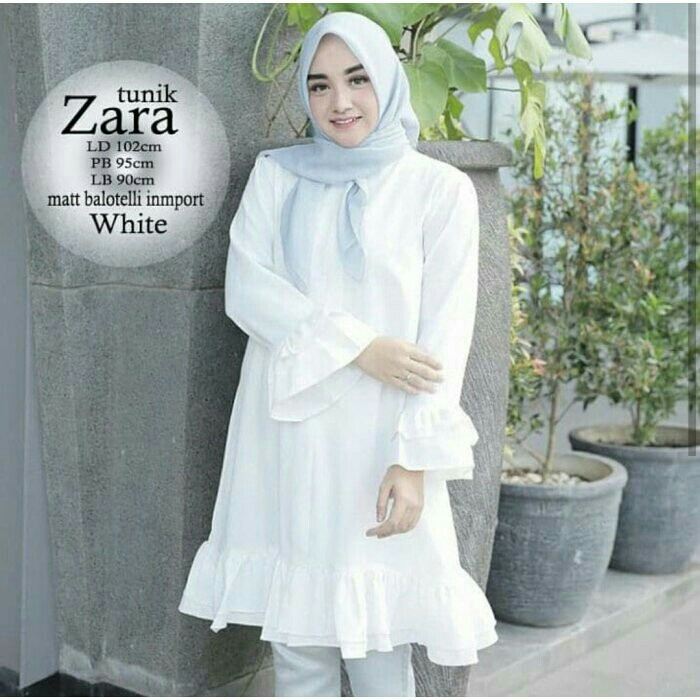 Zara Tunik White