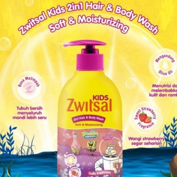 Zwitsal Kids Hair N Body