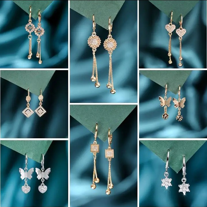 anting wanita cantik model korea