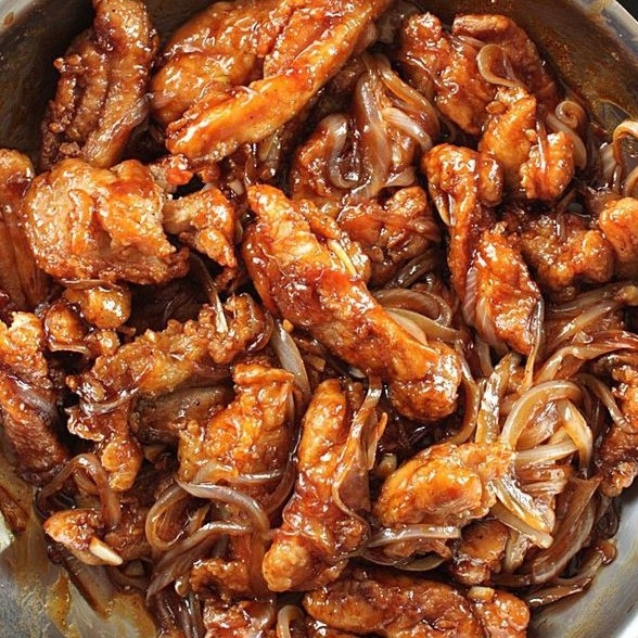 ayam filet saos mentega 