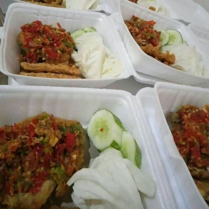ayam geprek Tanpa Nasi