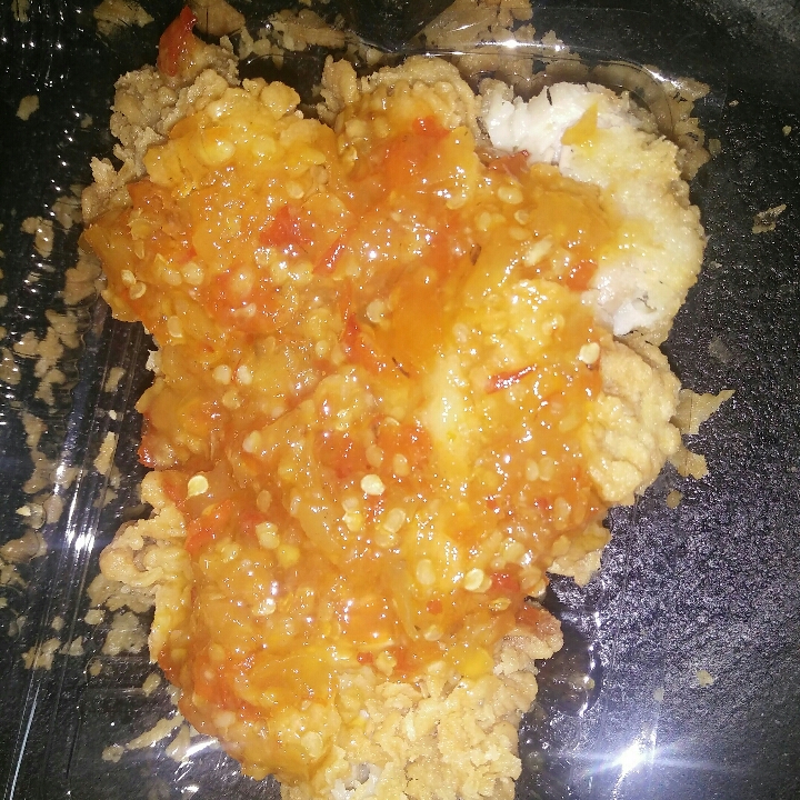 ayam geprek crispy