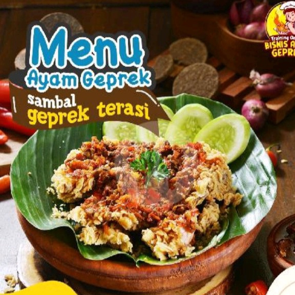ayam geprek sambel terasi